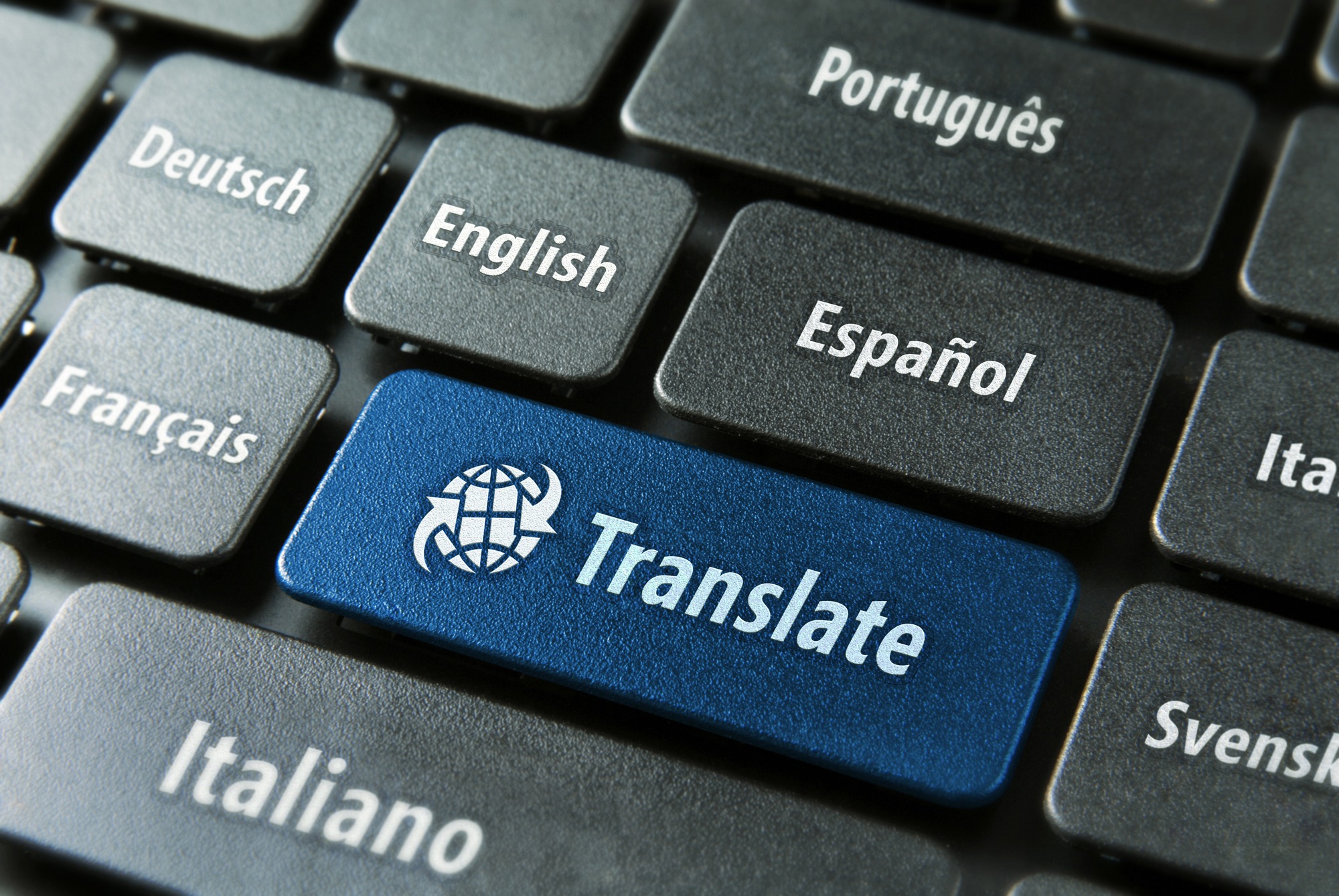 Online Translation Service Concept.